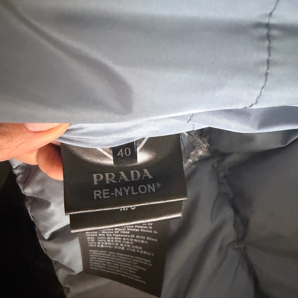 Prada re nylon cropped down jacket - Picture 3 of 4